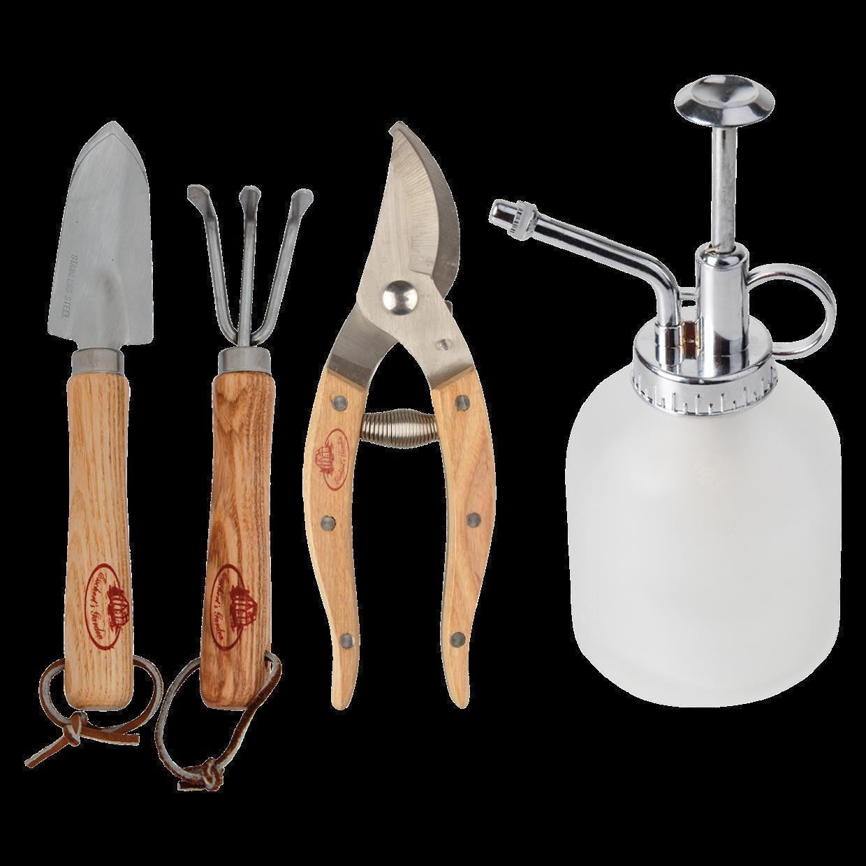 Stainless steel garden tool set