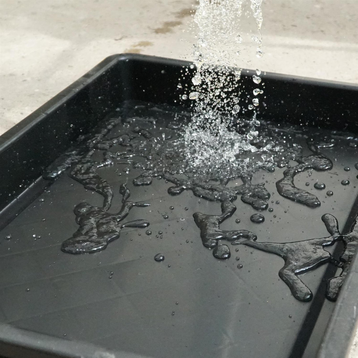 Plastic tray/casting tray - 2 pieces