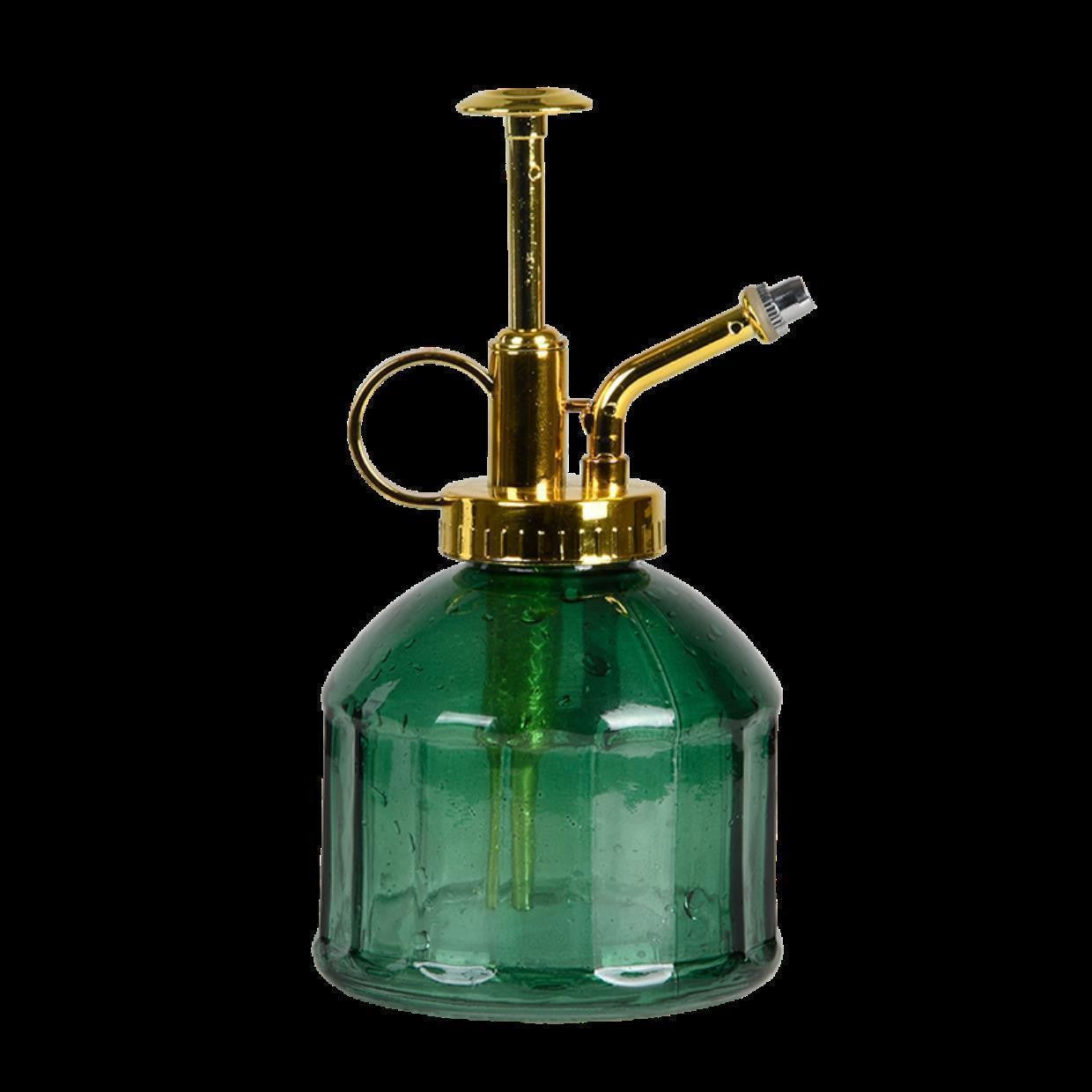 Vintage glass spray bottle