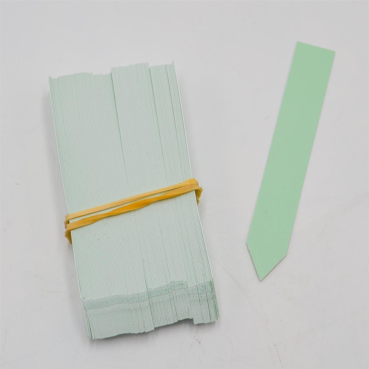 Mint-colored stick-on labels, 100 pieces.
