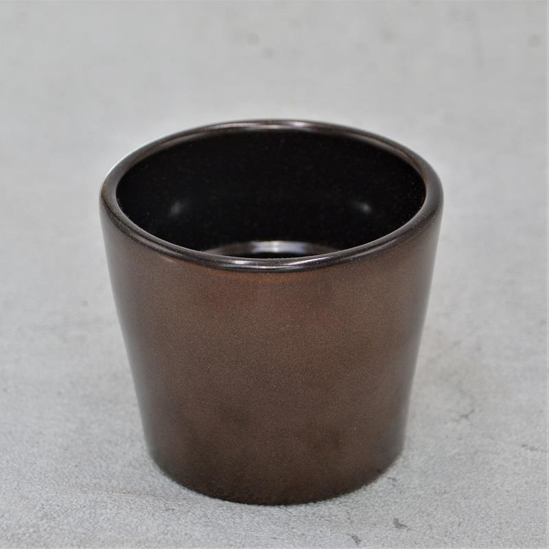 Dark Copper Planter for 6cm Succulents