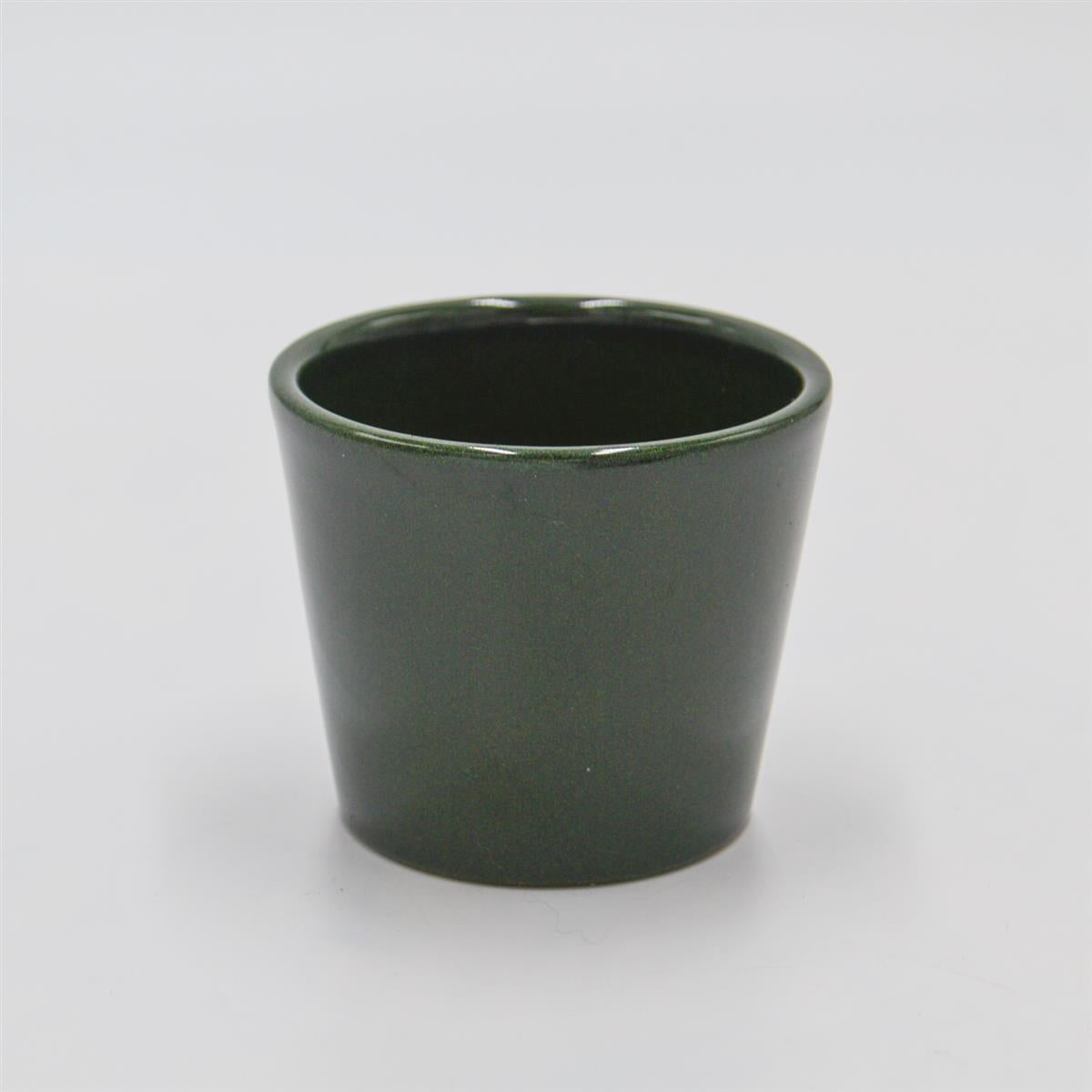 Succulent planter, fir green, for 6cm succulents