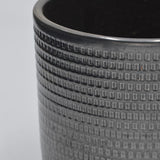 TEXTUR Graphite decorative pot for 10.5cm succulents