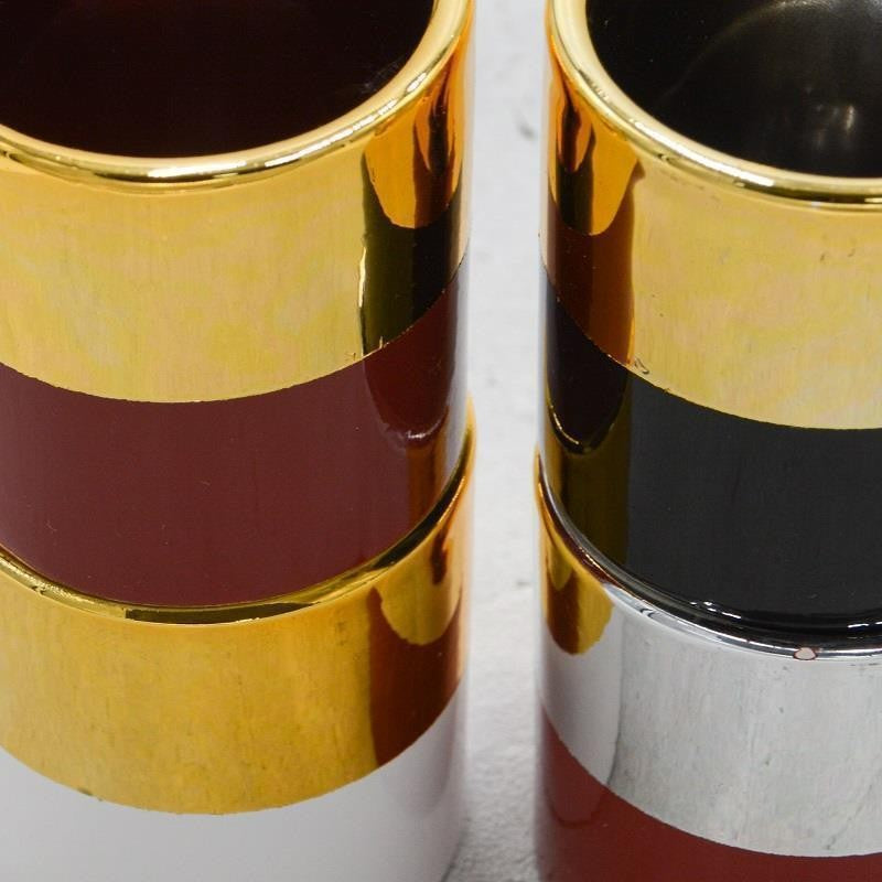 4-Piece Pot Set Metallic Feast