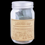 Garden soap in a jar