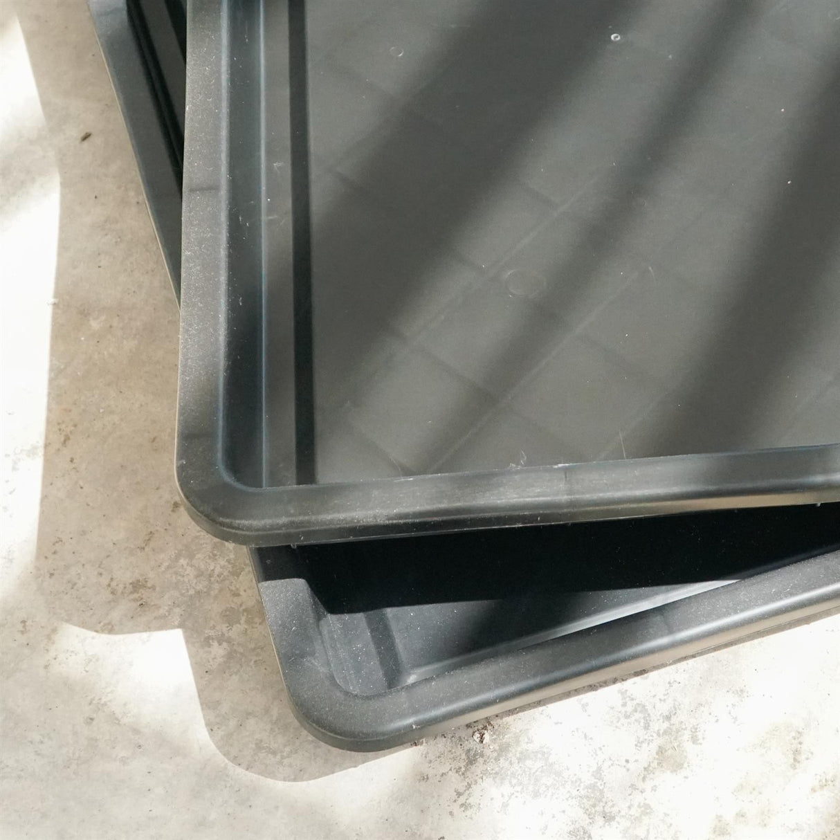 Plastic tray/casting tray - 2 pieces