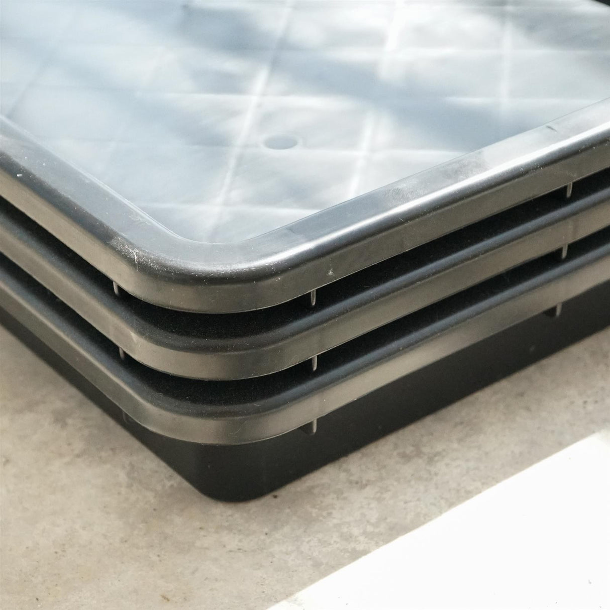 Plastic tray/casting tray - 2 pieces