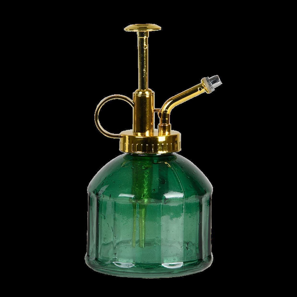 Vintage glass spray bottle