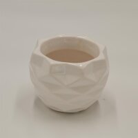 Übertopf »Skulptur«, Creme