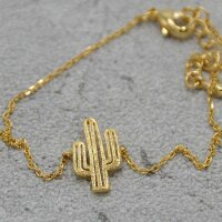 Kaktus Armband, Gold